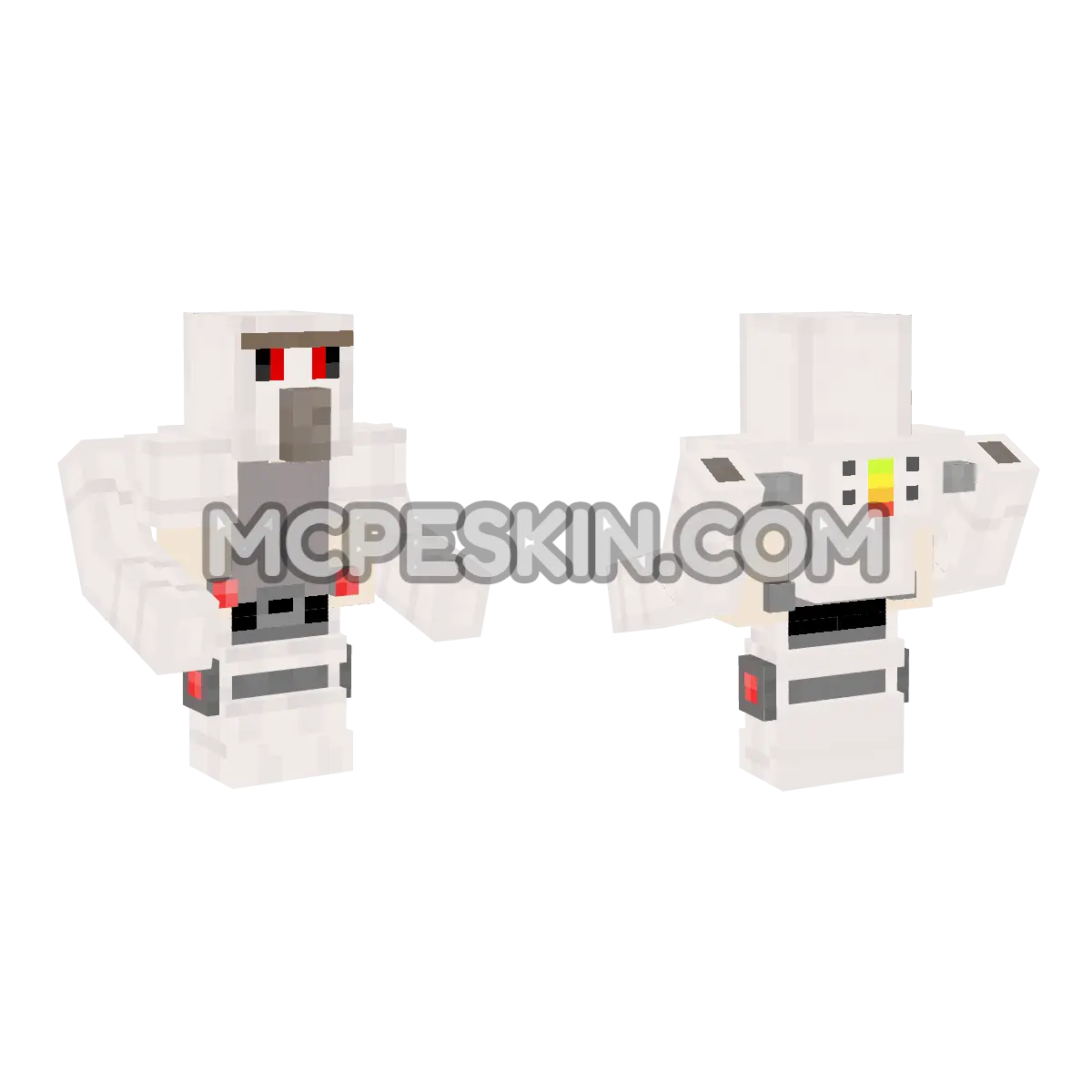 IronSuit 4D Minecraft Bedrock skin