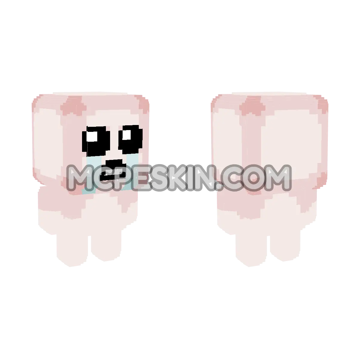 Isaac 4D Minecraft Bedrock skin