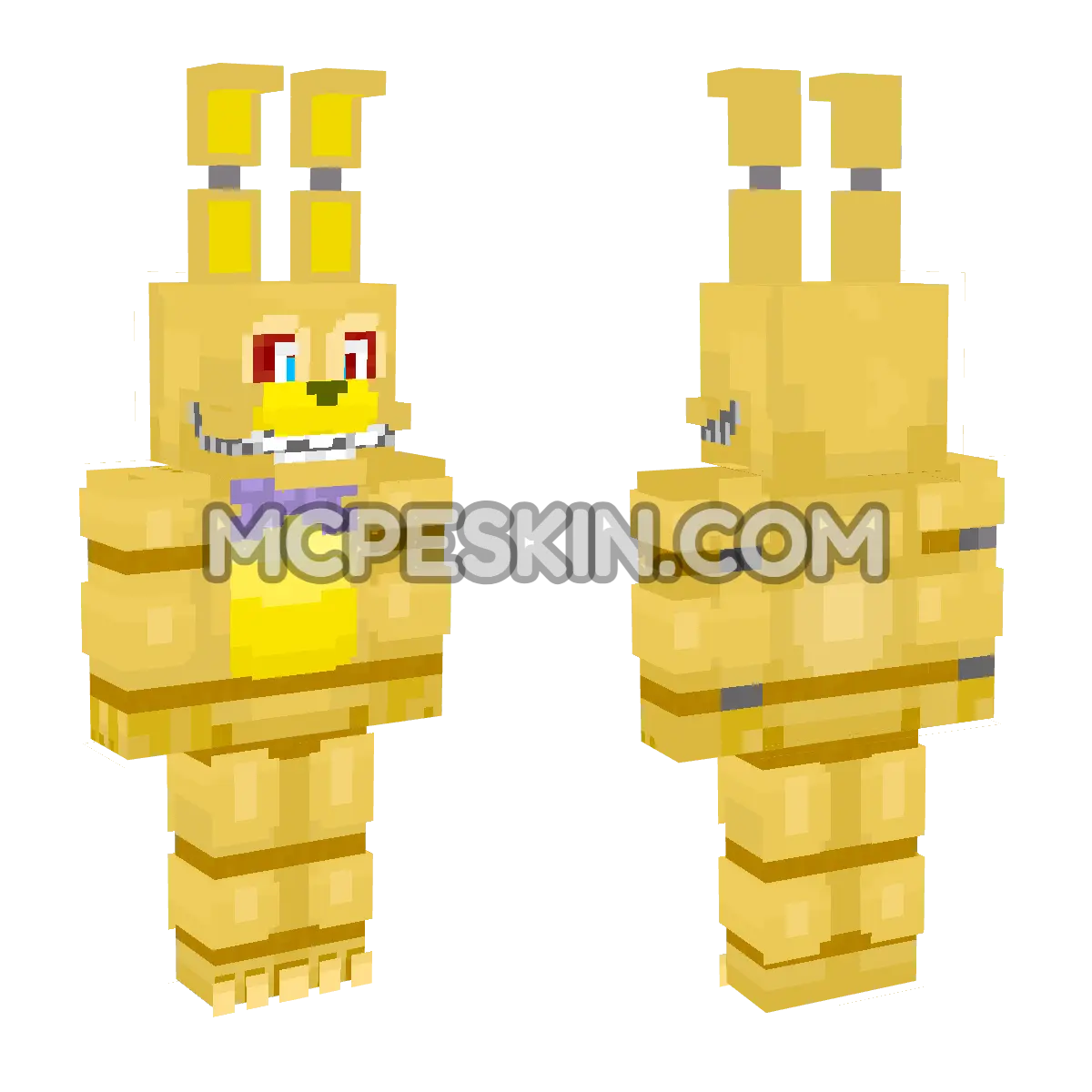 ITP Springbonnie 4D Minecraft Bedrock skin