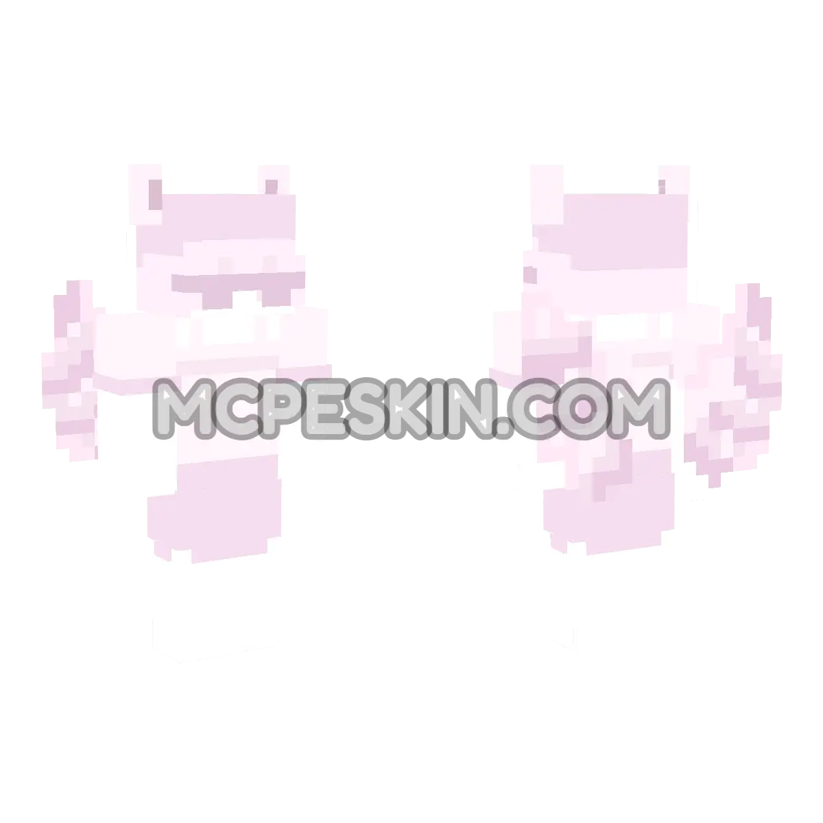 IT'S COSMETIC ENGEL 4D Minecraft Bedrock skin