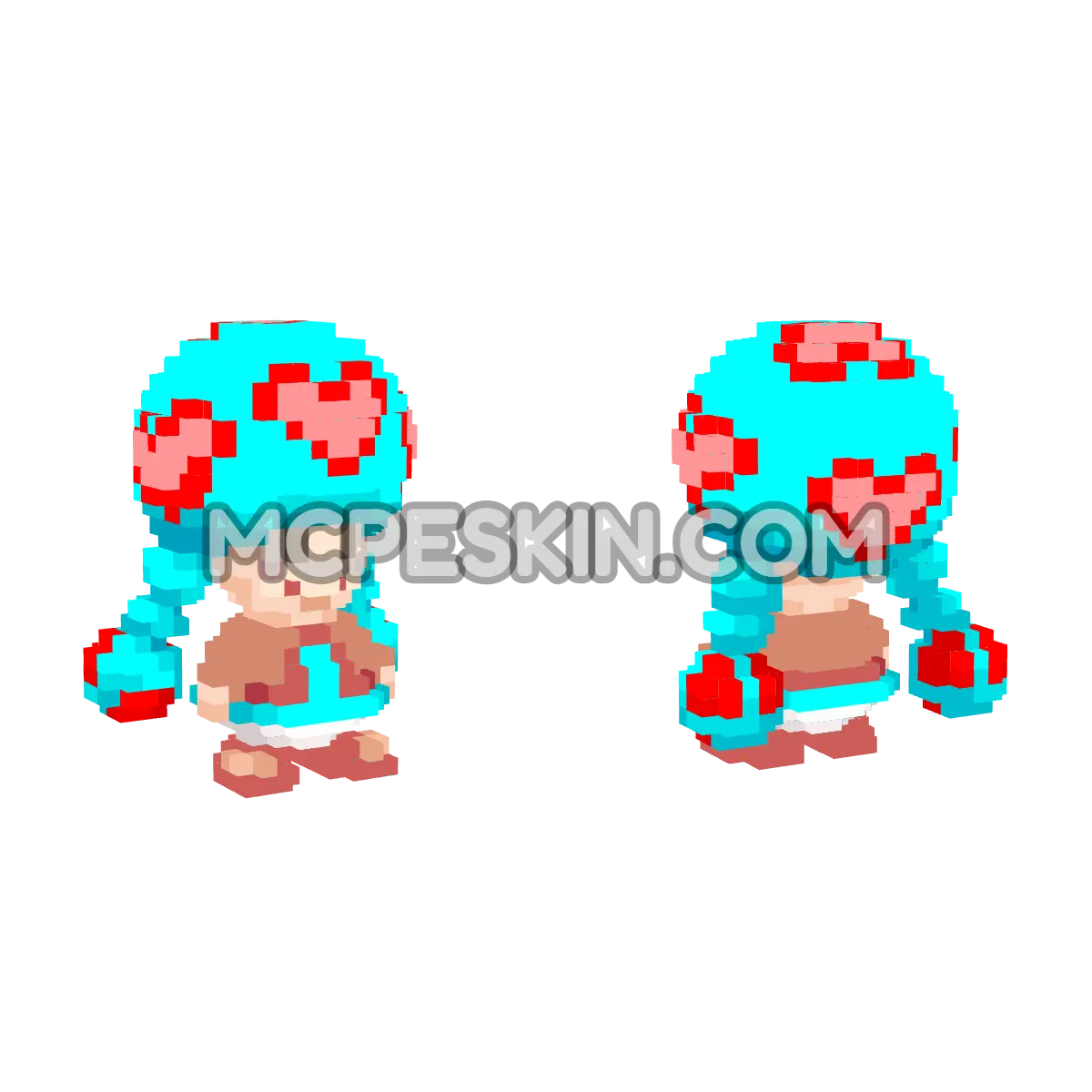 Jacker T. 4D Minecraft Bedrock skin