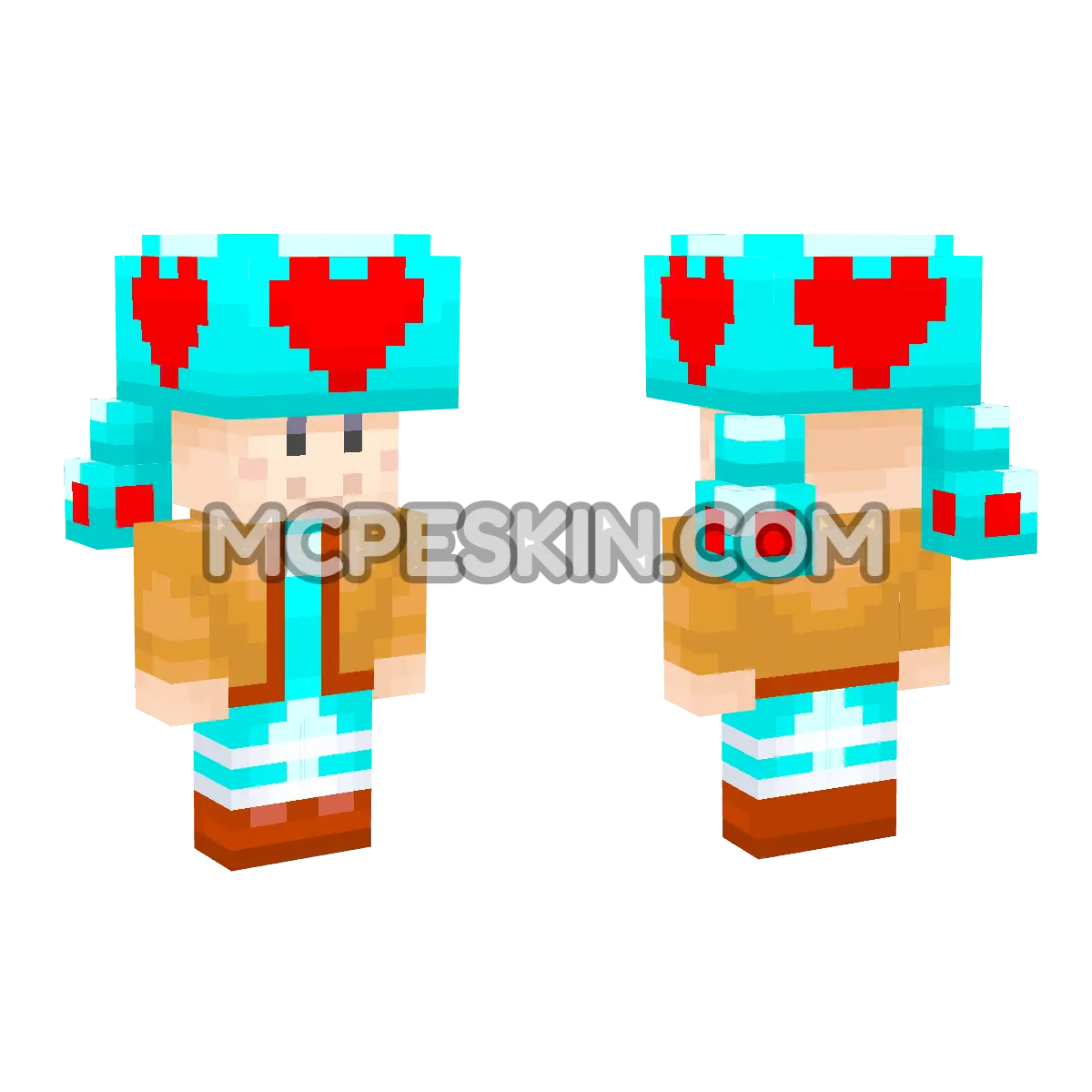 Jacker T. 4D Minecraft Bedrock skin