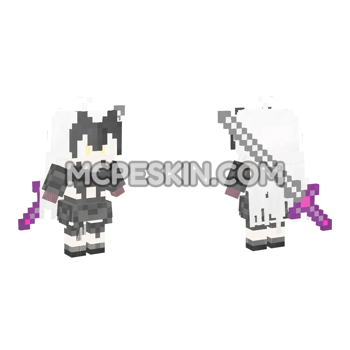 Joanofarc 4D Minecraft Bedrock skin