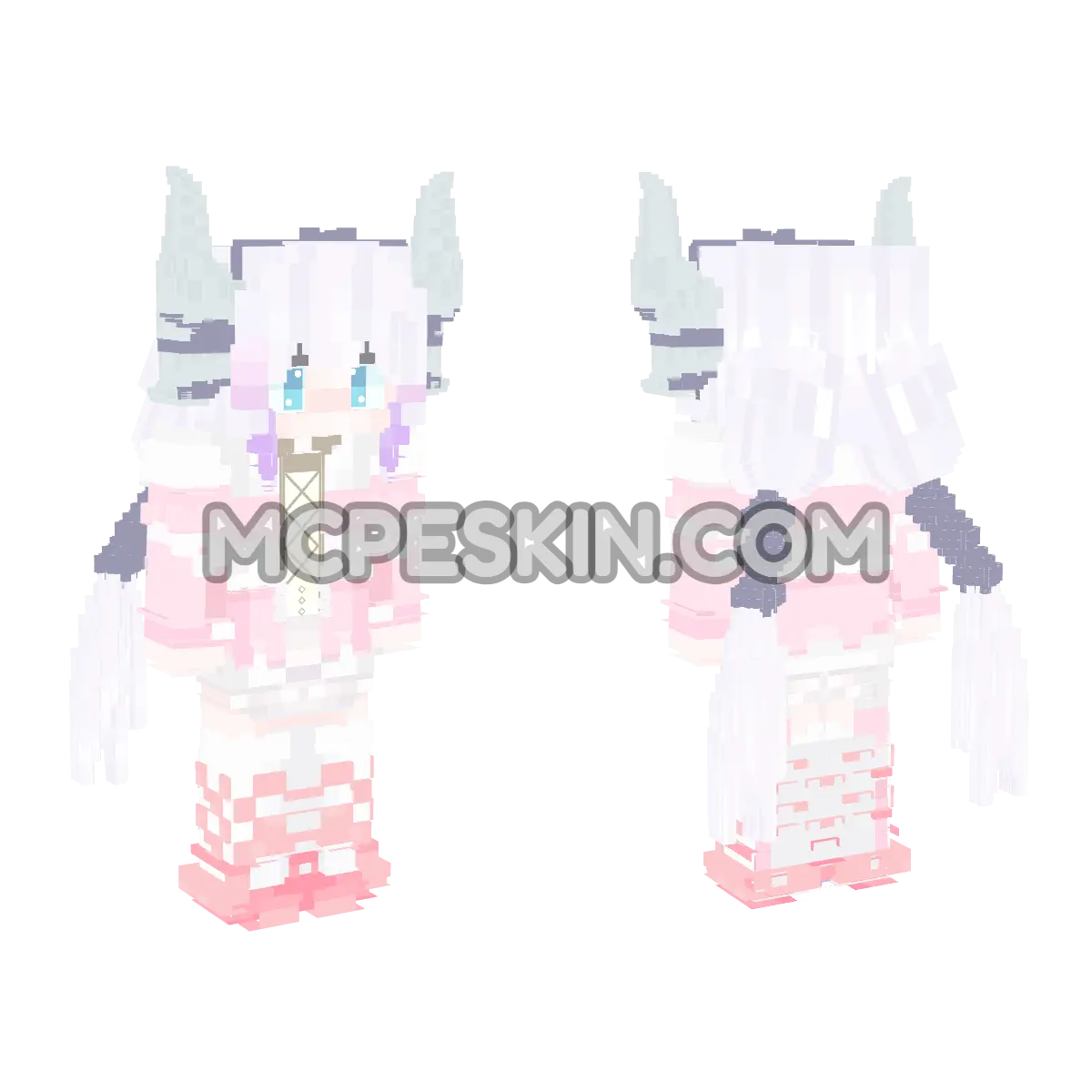 Kanna 4D Minecraft Bedrock skin