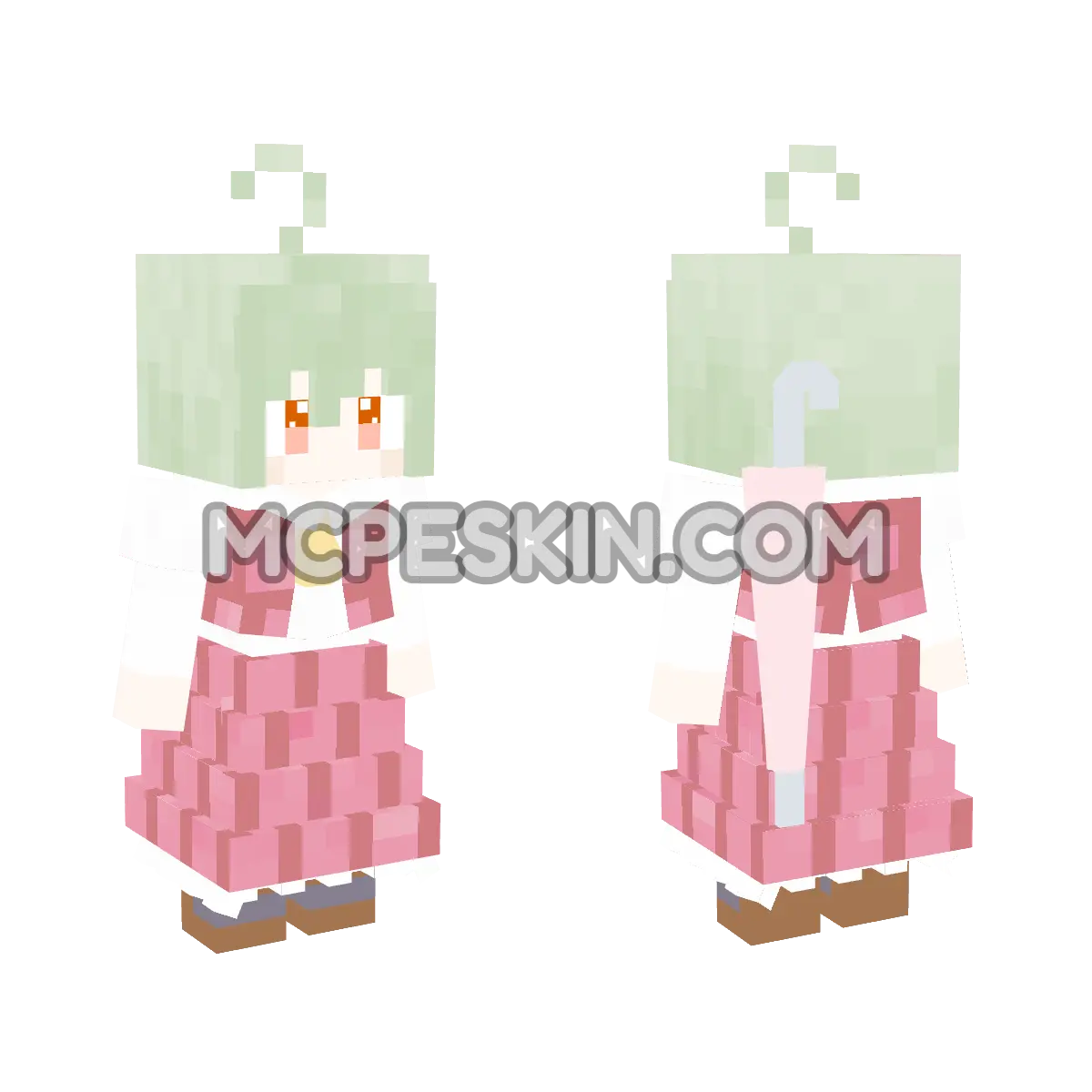 Kazamiyuka 4D Minecraft Bedrock skin