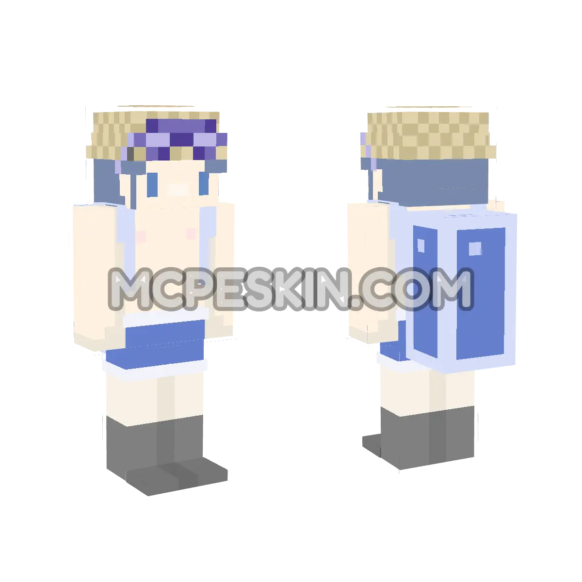 Kei the Diver 4D Minecraft Bedrock skin