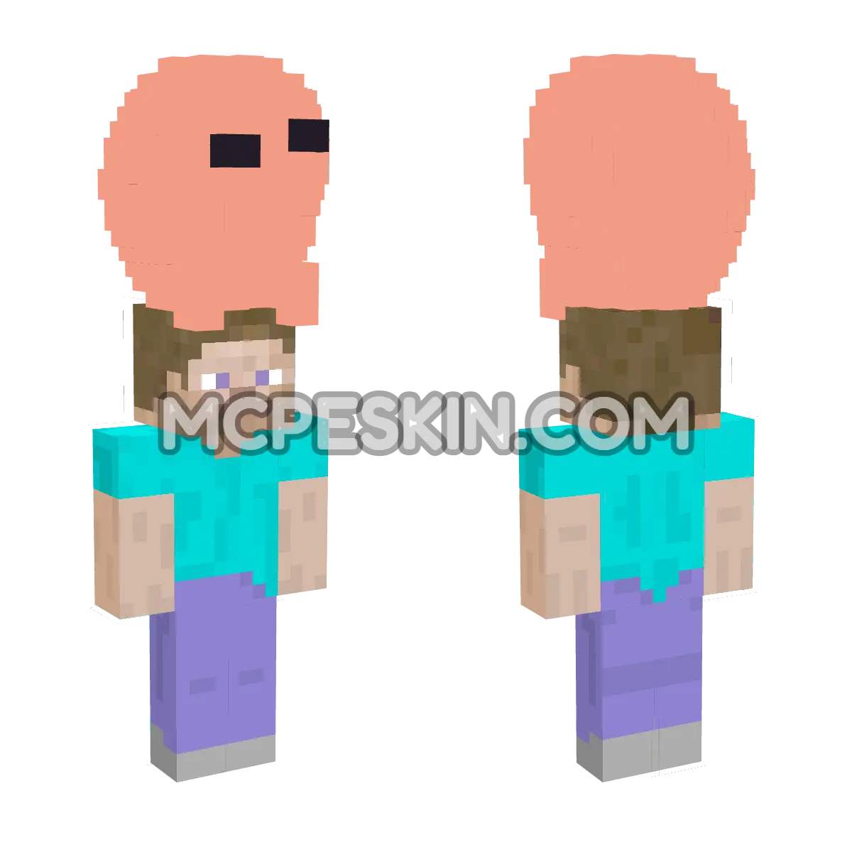 Keke on Player is Sleep 4D Minecraft Bedrock skin
