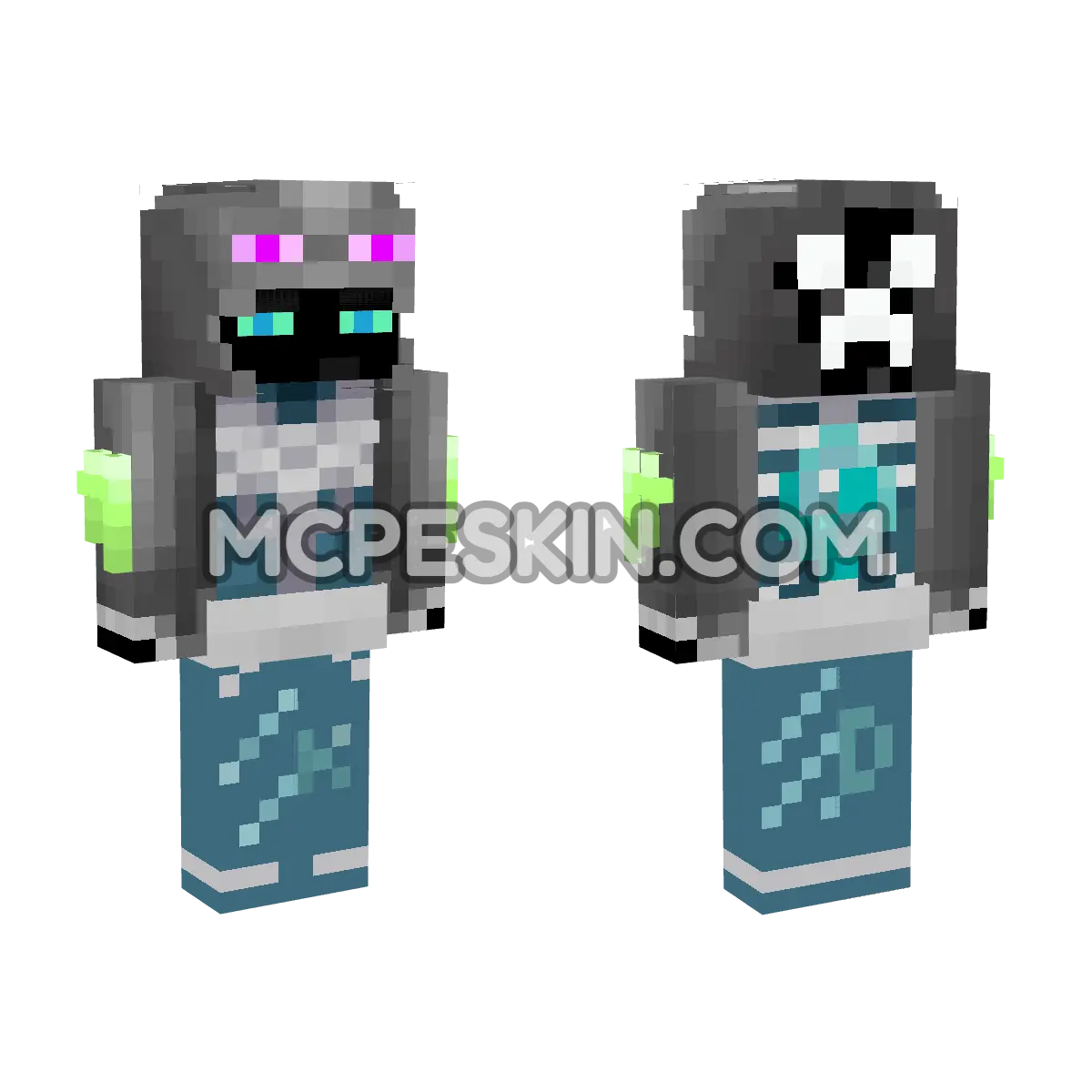 Kekogames 4D Minecraft Bedrock skin