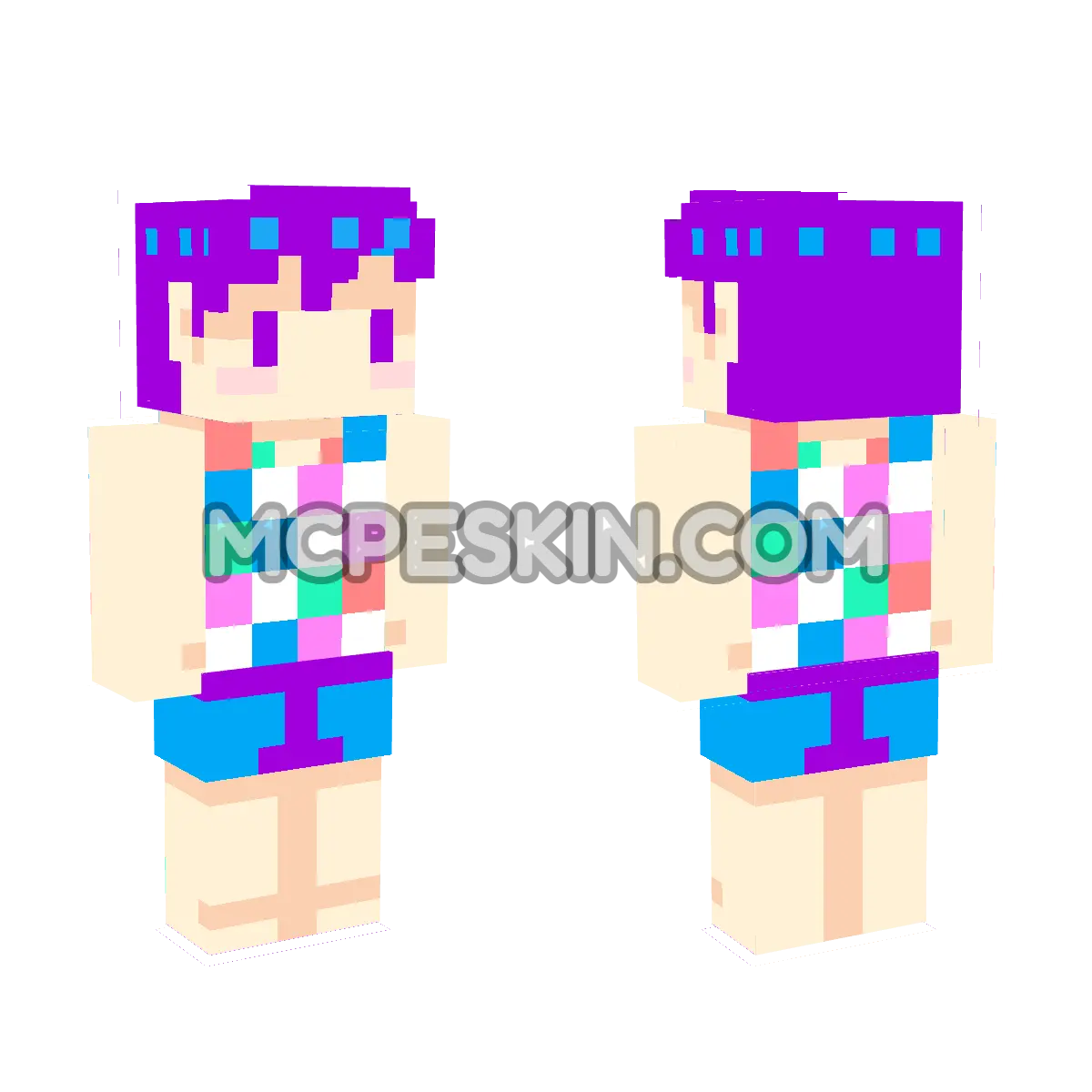 Kel 4D Minecraft Bedrock skin