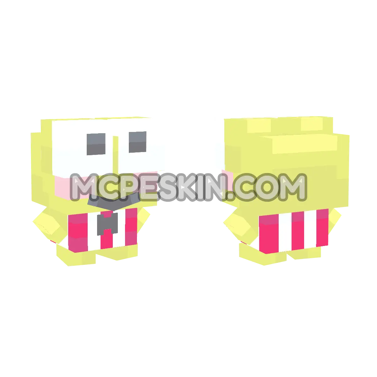 keroppi 4D Minecraft Bedrock skin