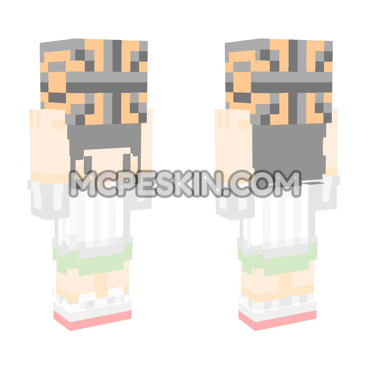 Kimimaro 4D Minecraft Bedrock skin