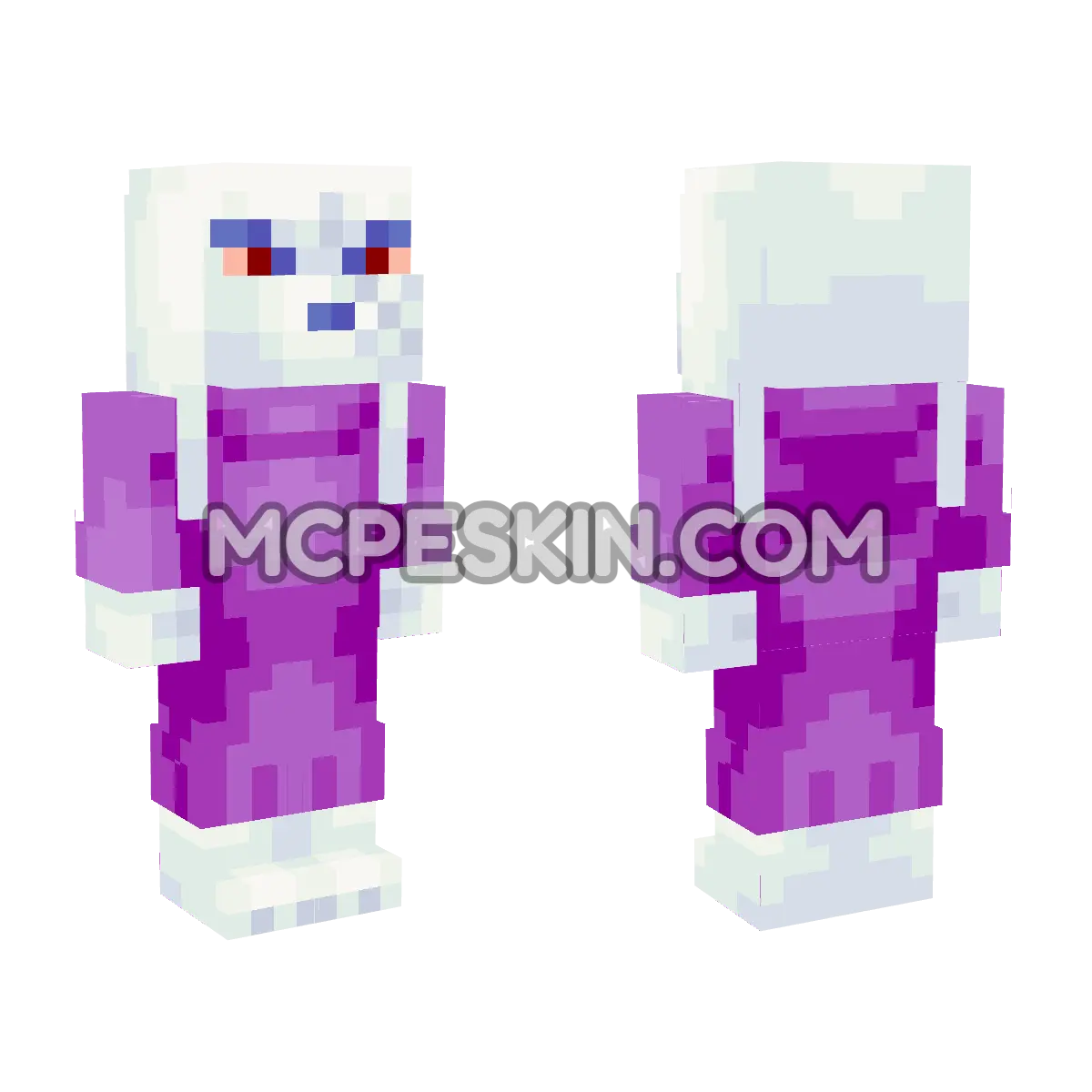 King 4D Minecraft Bedrock skin