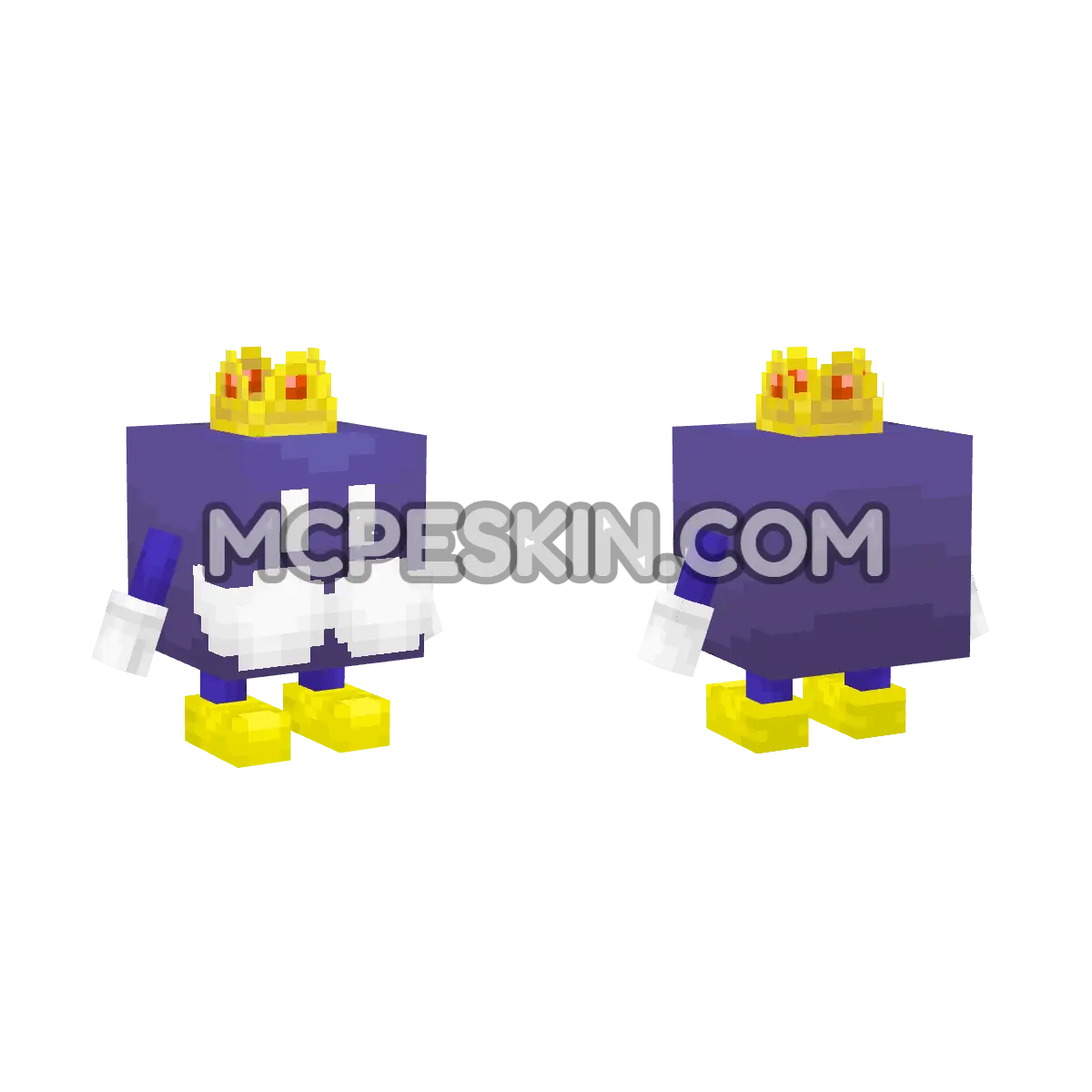 King Bob-omb 4D Minecraft Bedrock skin