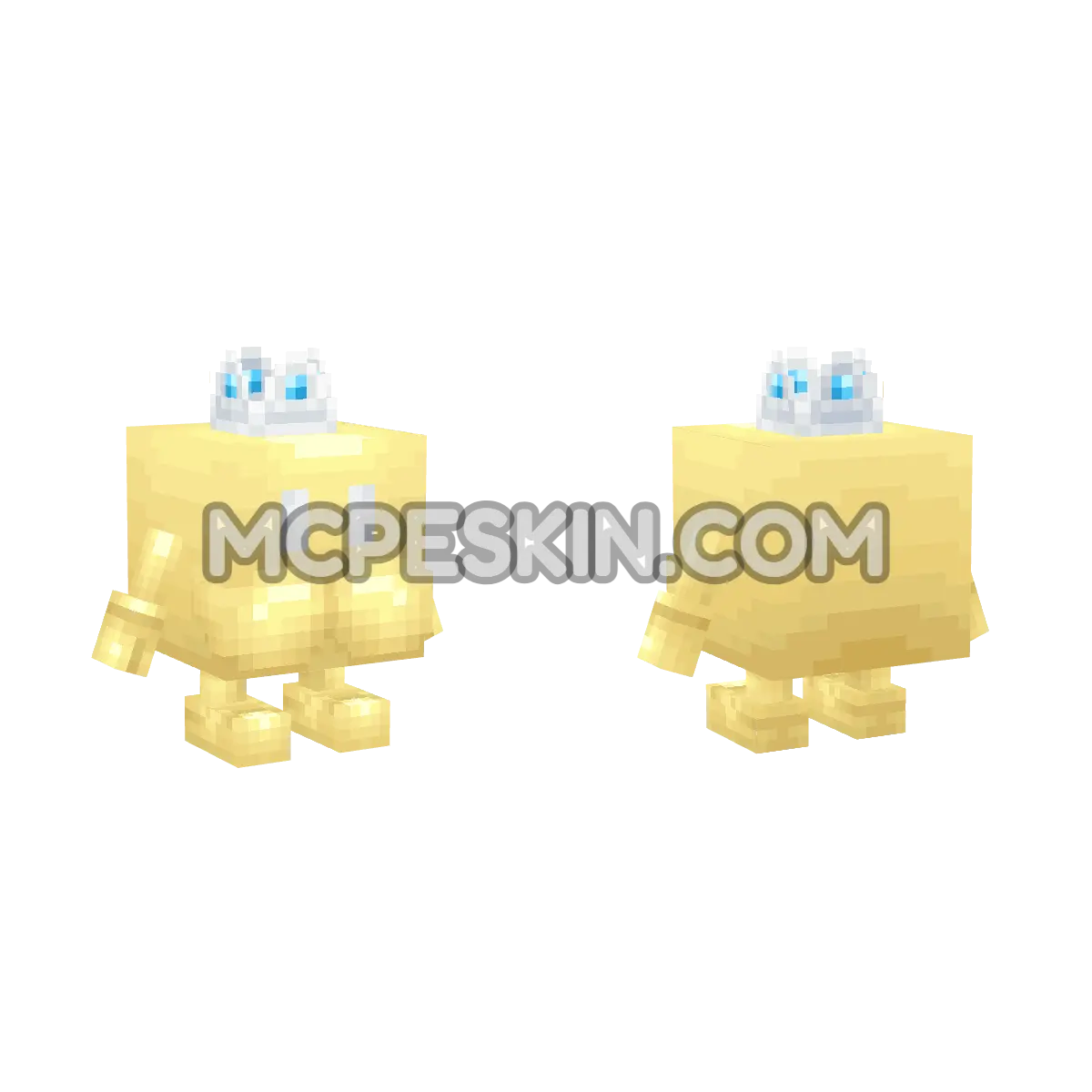 King Bob-omb (Gold) 4D Minecraft Bedrock skin