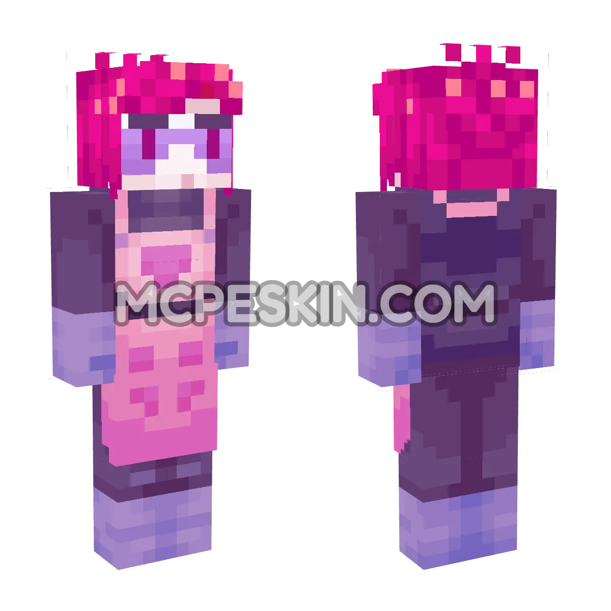 Kip 4D Minecraft Bedrock skin