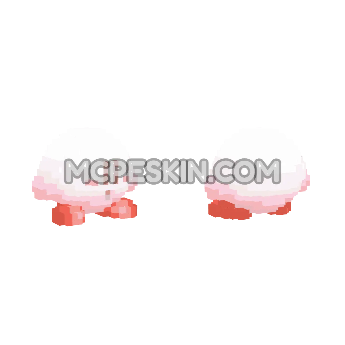 Kirby 4D Minecraft Bedrock skin