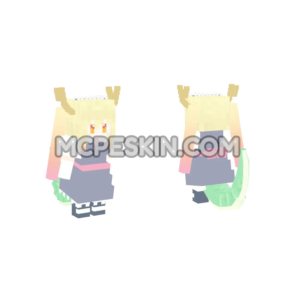 Kitchoyachie 4D Minecraft Bedrock skin