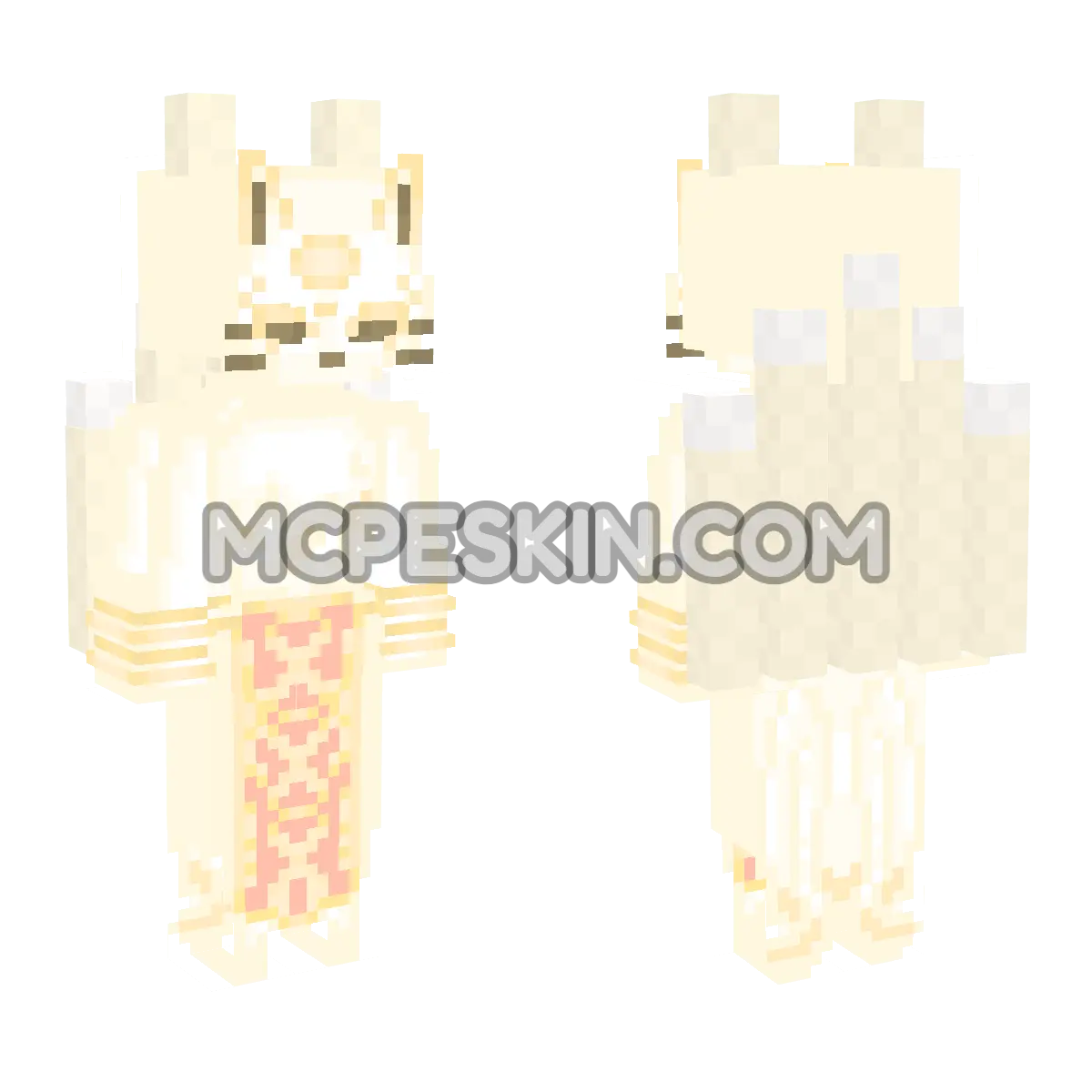 Kitsune 6 4D Minecraft Bedrock skin