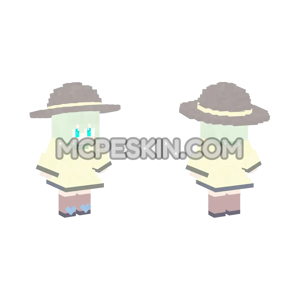 Komeijikoishi 4D Minecraft Bedrock skin