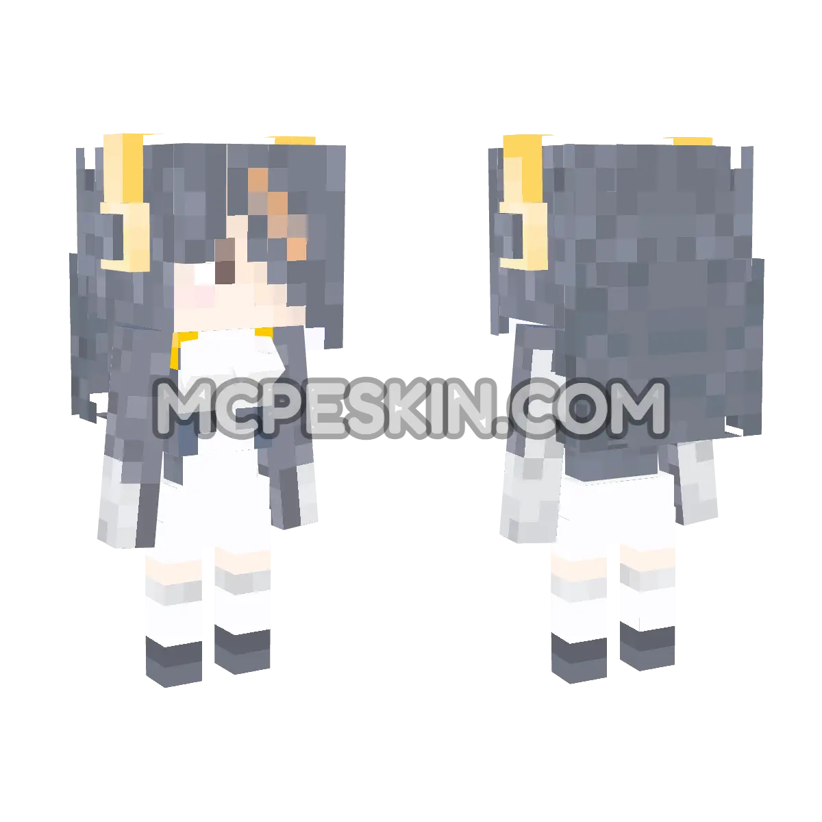 Koutei Penguin 4D Minecraft Bedrock skin