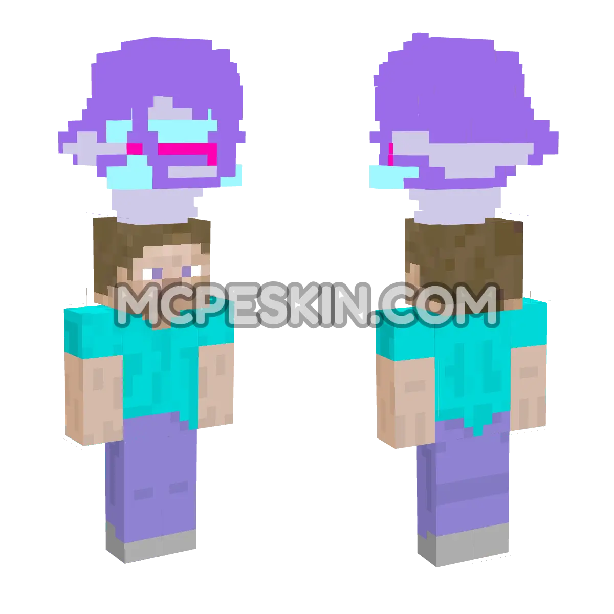 Kris (VideoGame) 4D Minecraft Bedrock skin