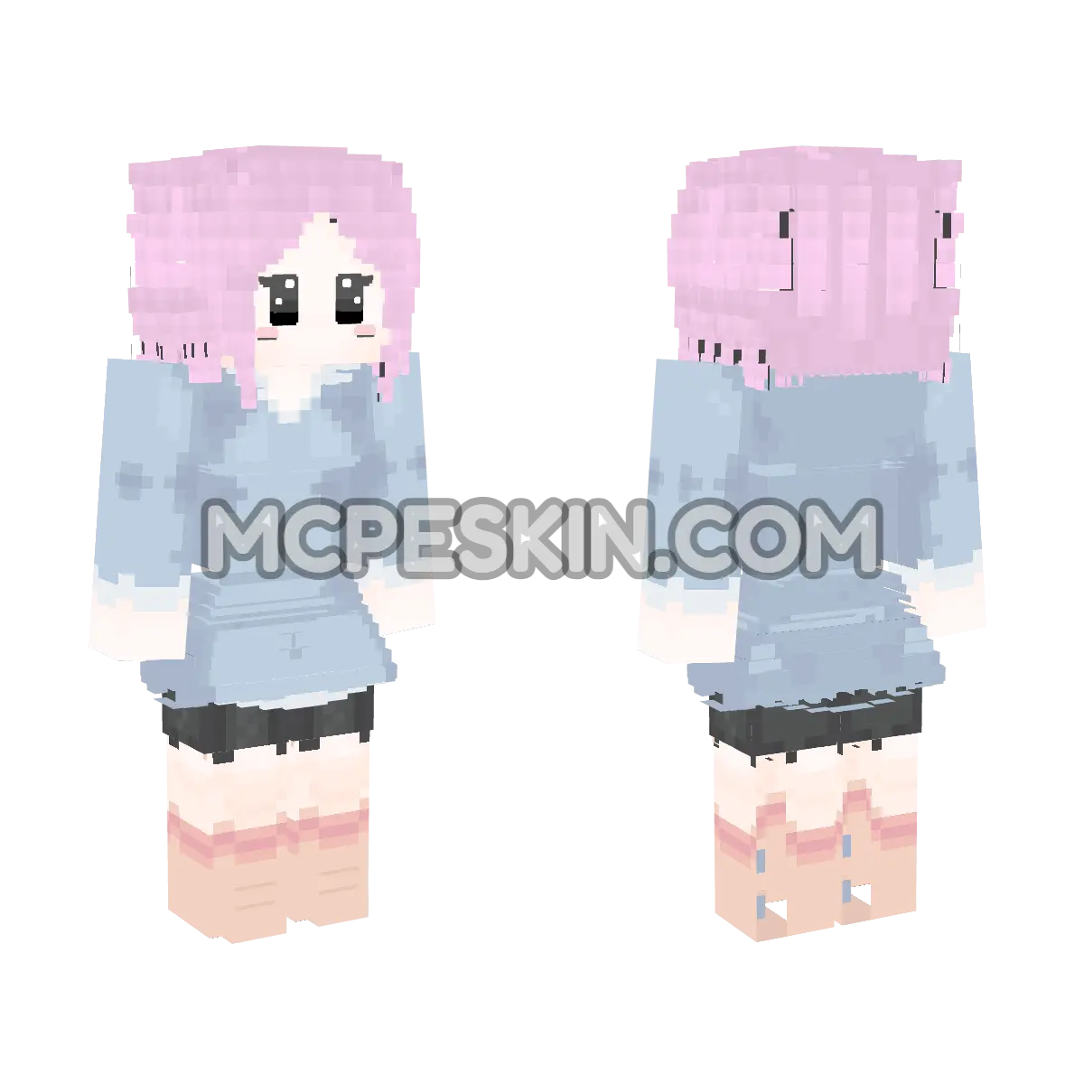 Kumatora 4D Minecraft Bedrock skin