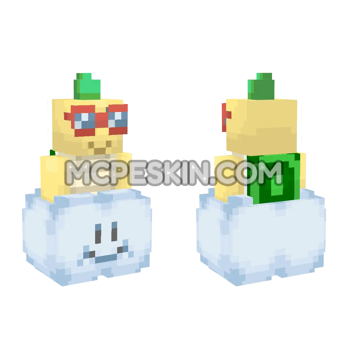 Lakilester 4D Minecraft Bedrock skin