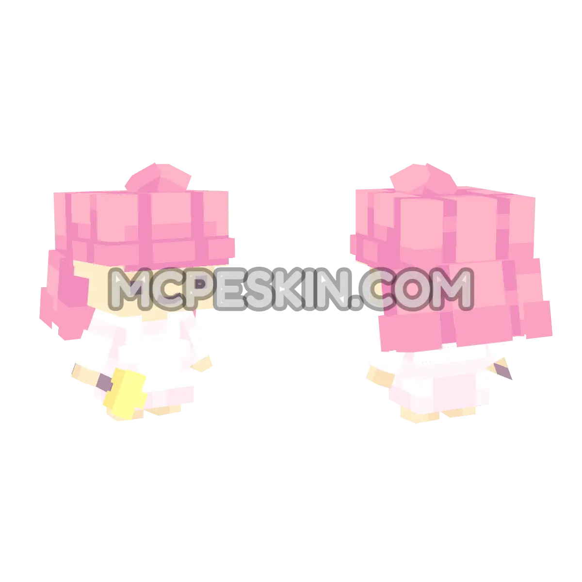 lala 4D Minecraft Bedrock skin