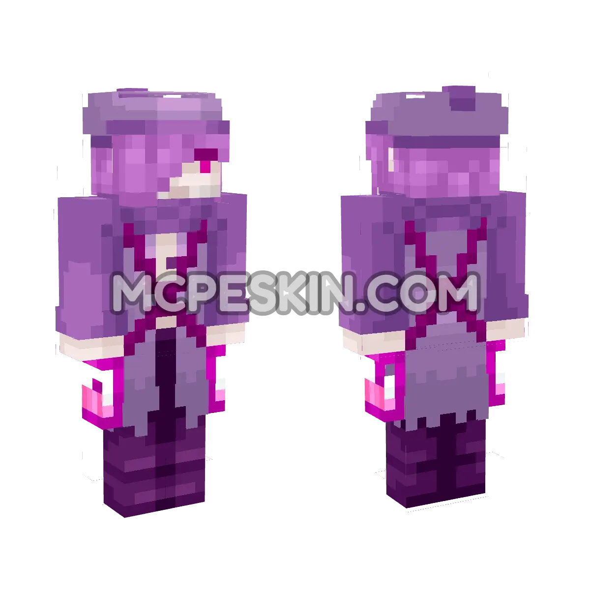 Lamplighter 4D Minecraft Bedrock skin