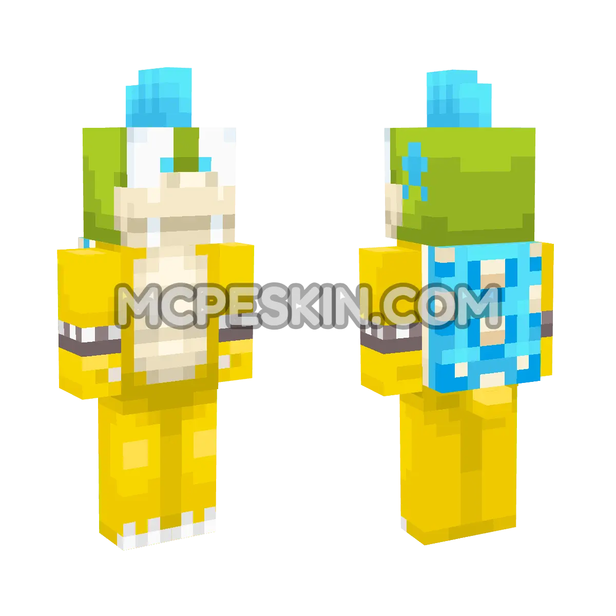 Larry 4D Minecraft Bedrock skin