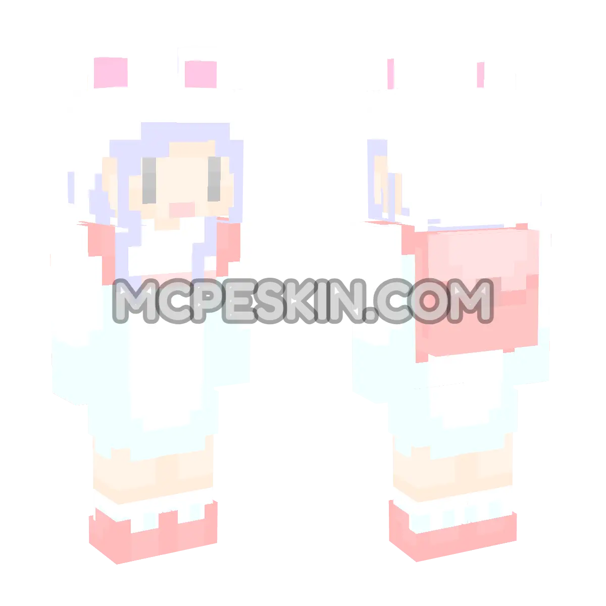 Lena the Traveler (Adult) 4D Minecraft Bedrock skin