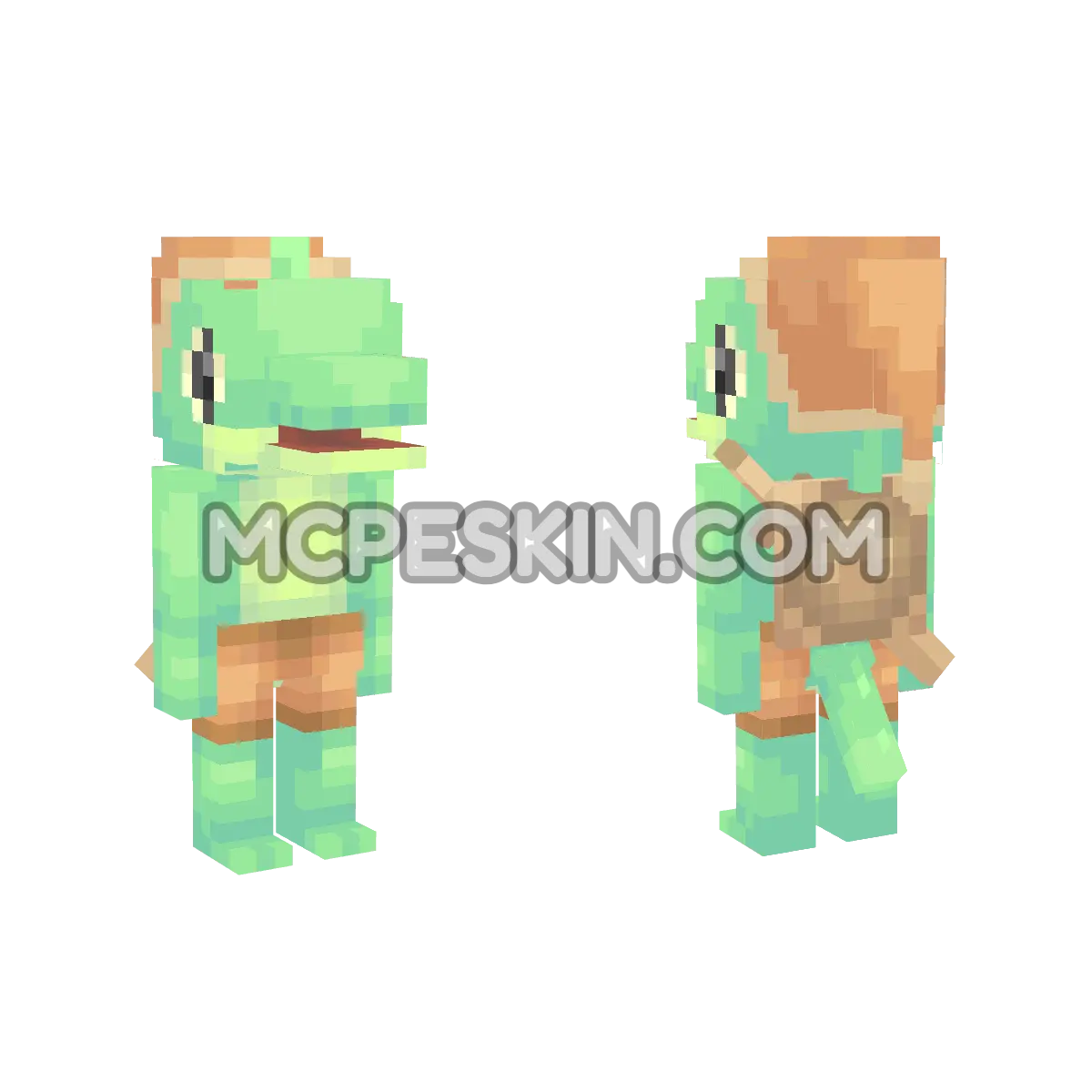 Lil Gator 4D Minecraft Bedrock skin