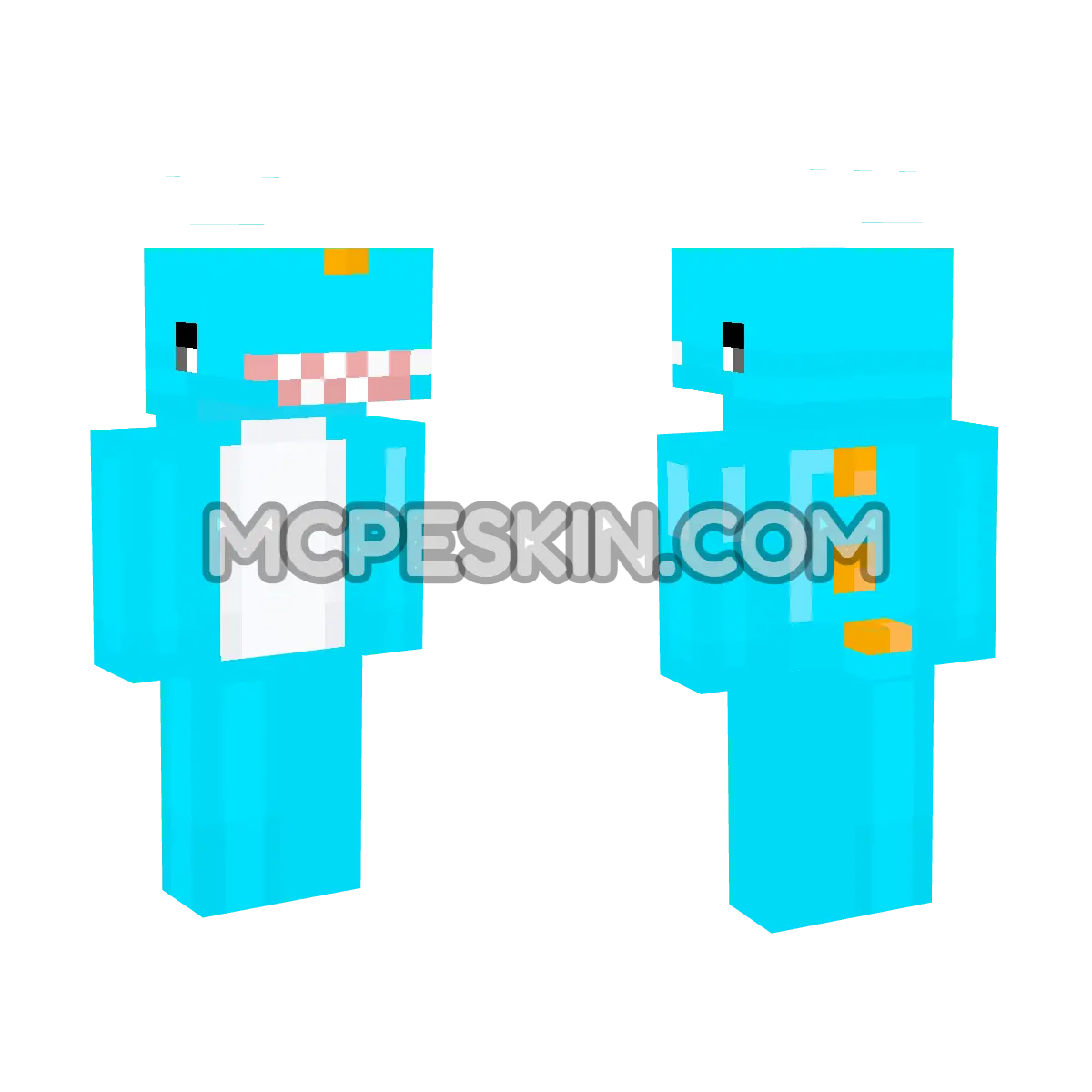 LilDino 4D Minecraft Bedrock skin