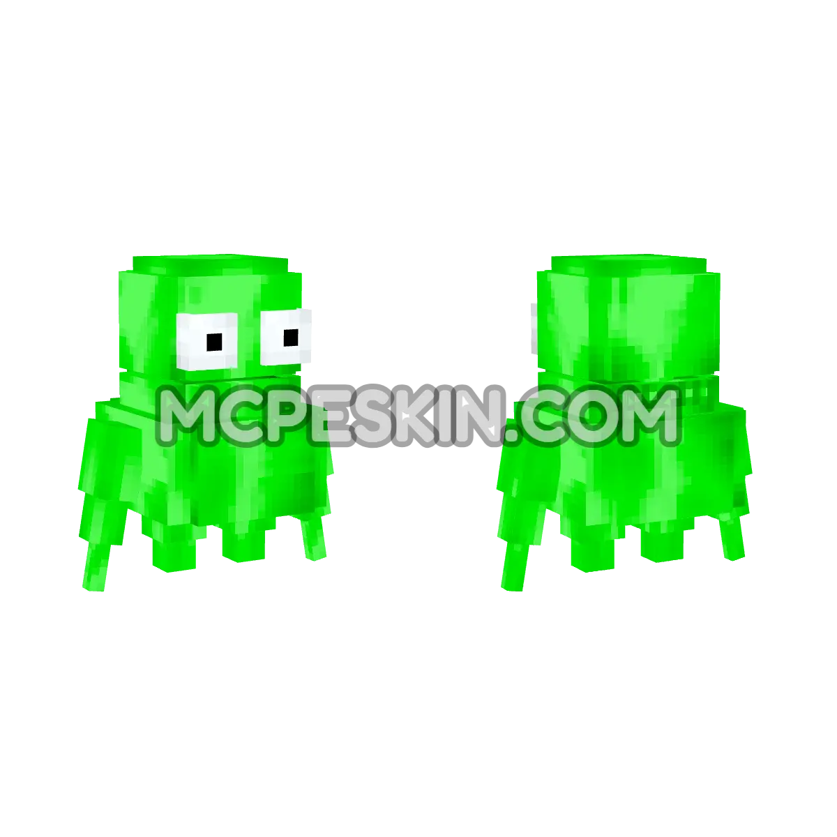 Lime Little REPO 4D Minecraft Bedrock skin