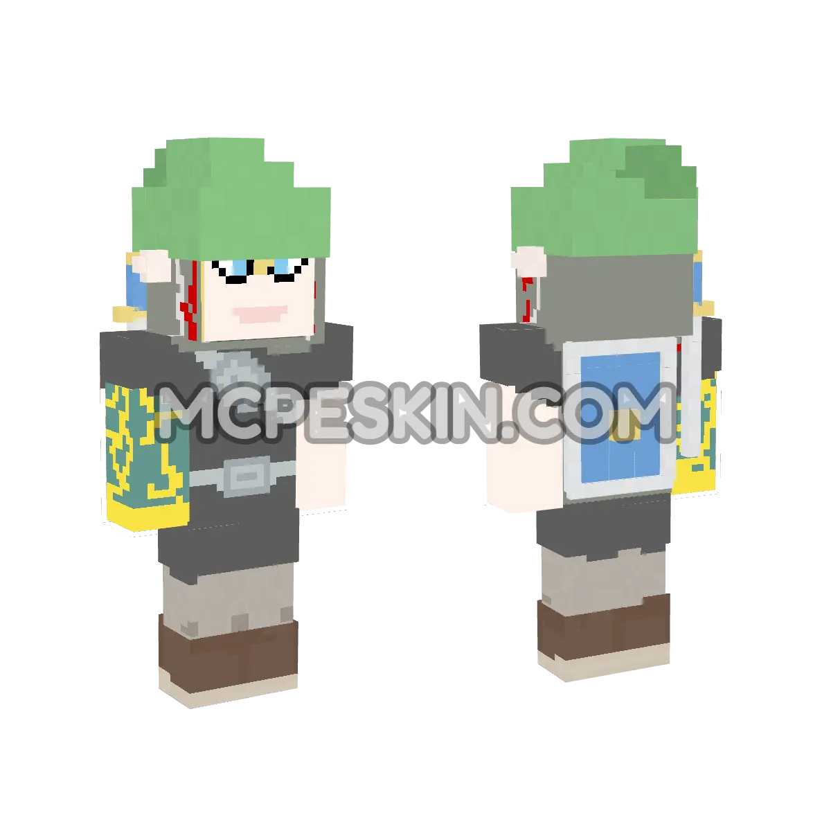 Link 13 4D Minecraft Bedrock skin
