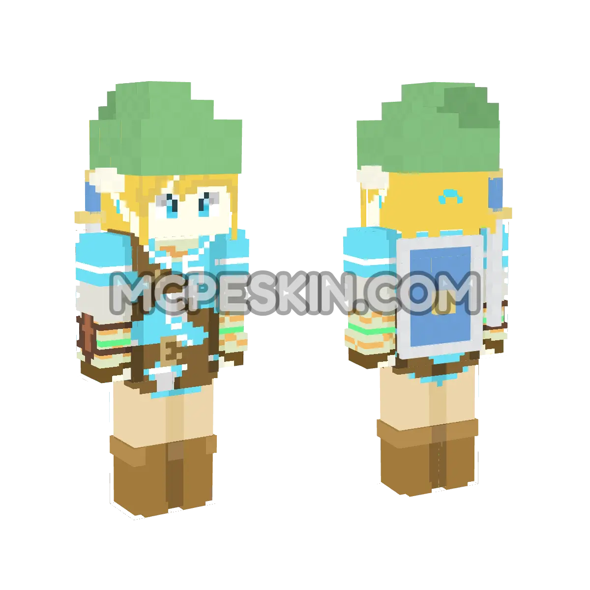 Link 15 4D Minecraft Bedrock skin