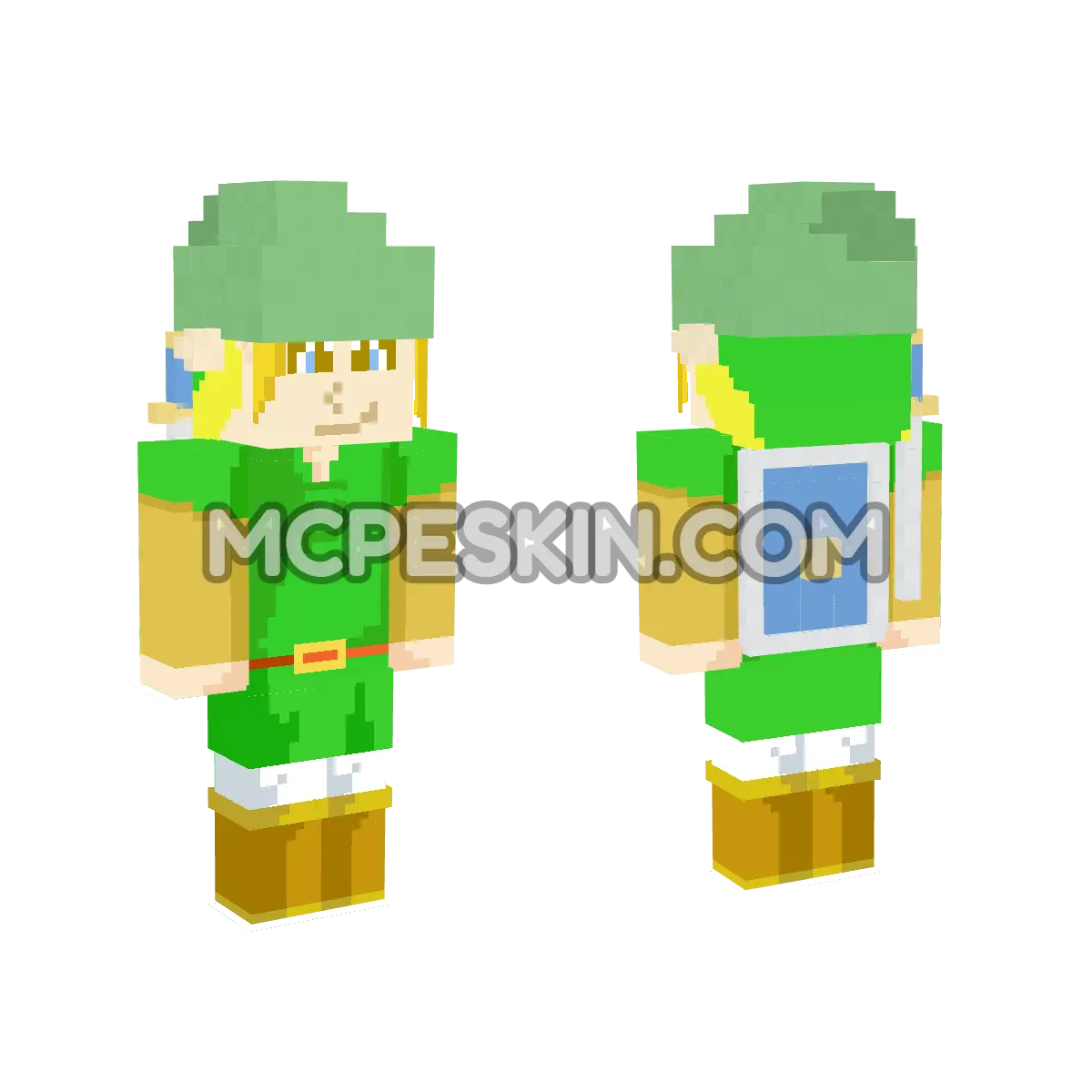Link 17 4D Minecraft Bedrock skin