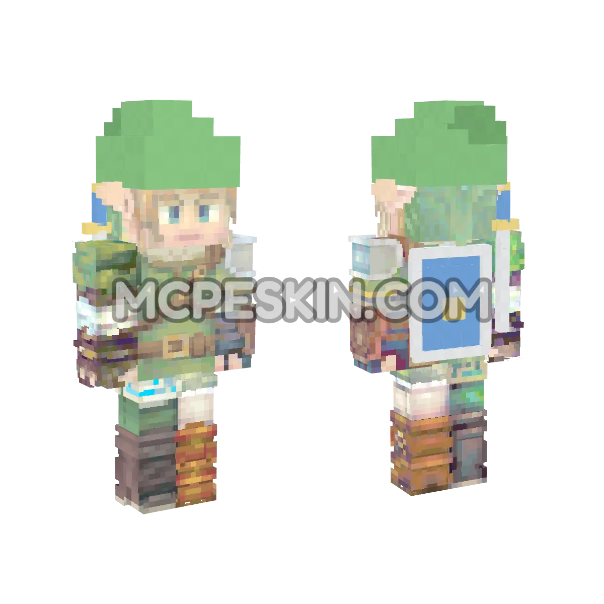 Link 7 4D Minecraft Bedrock skin