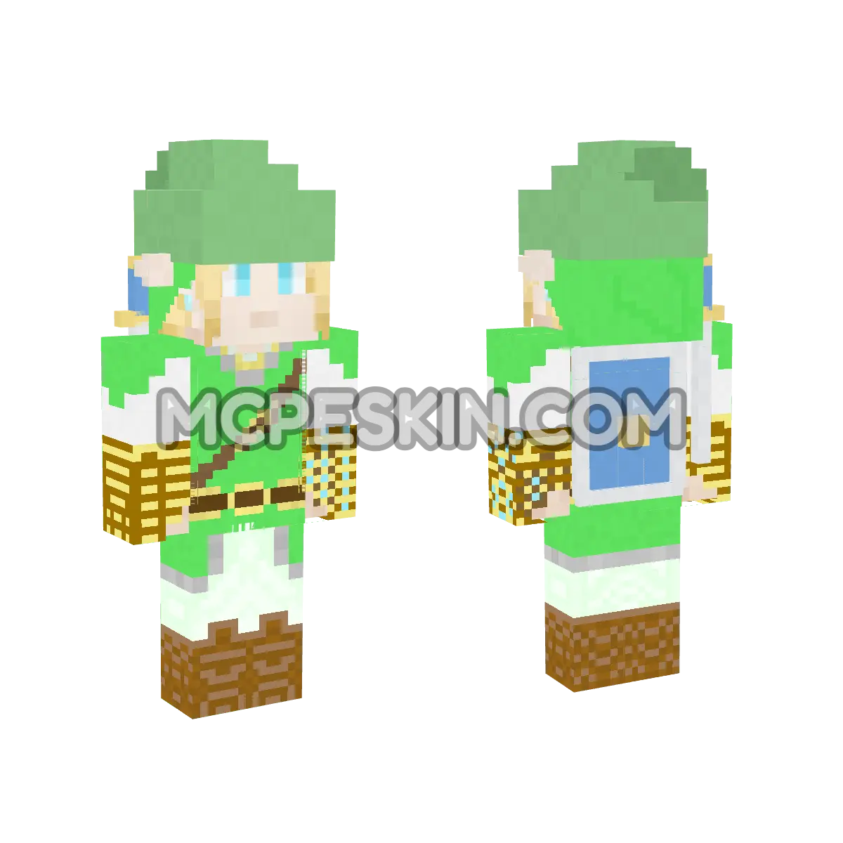 Link 8 4D Minecraft Bedrock skin