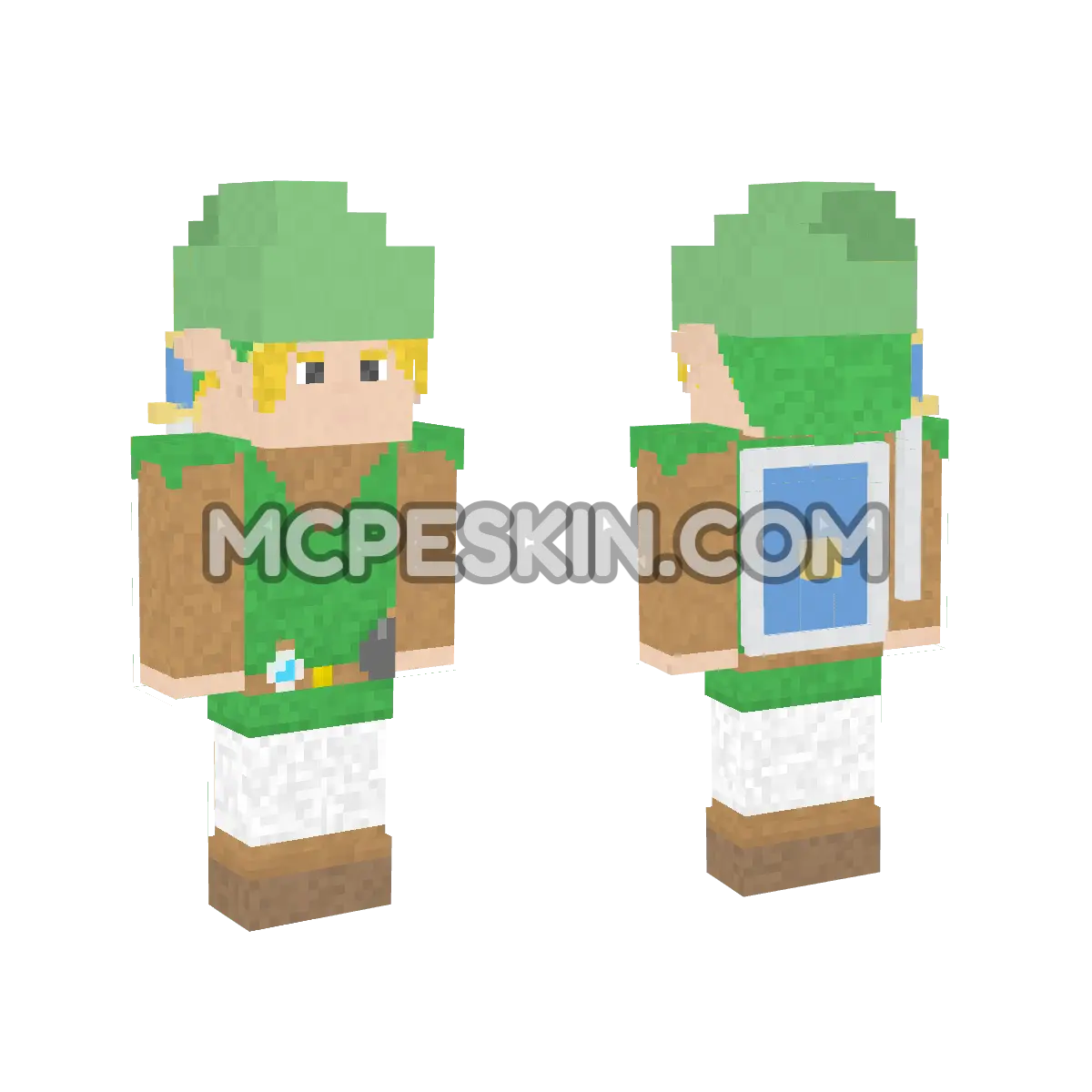 Link 9 4D Minecraft Bedrock skin