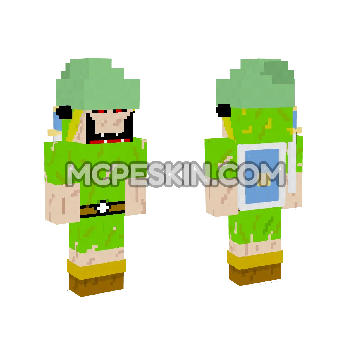 Link Exe 4D Minecraft Bedrock skin