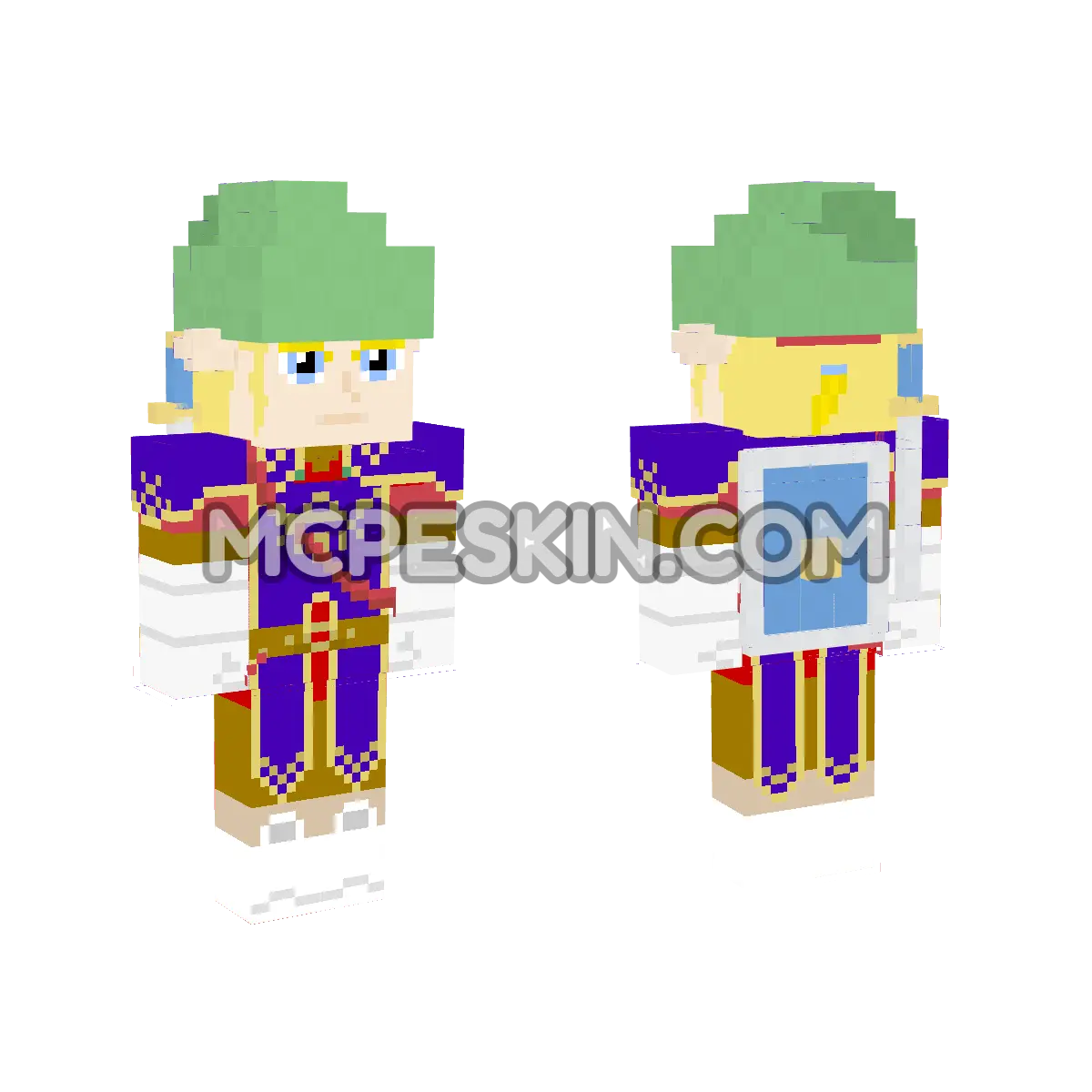 Link Royal 4D Minecraft Bedrock skin