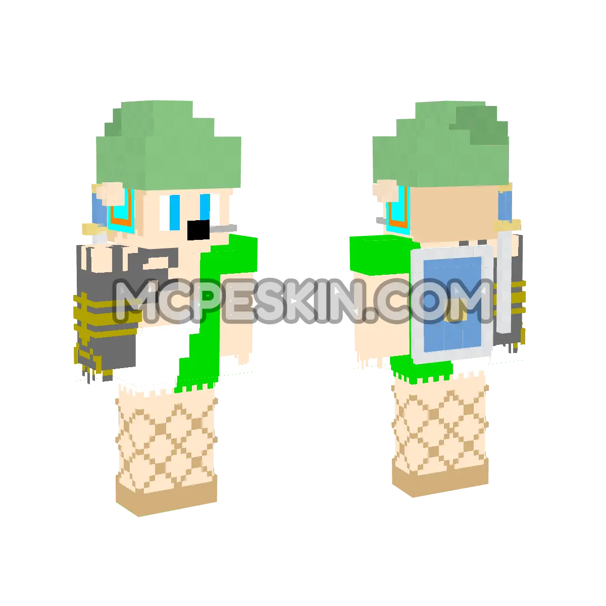 Link Tears 4D Minecraft Bedrock skin