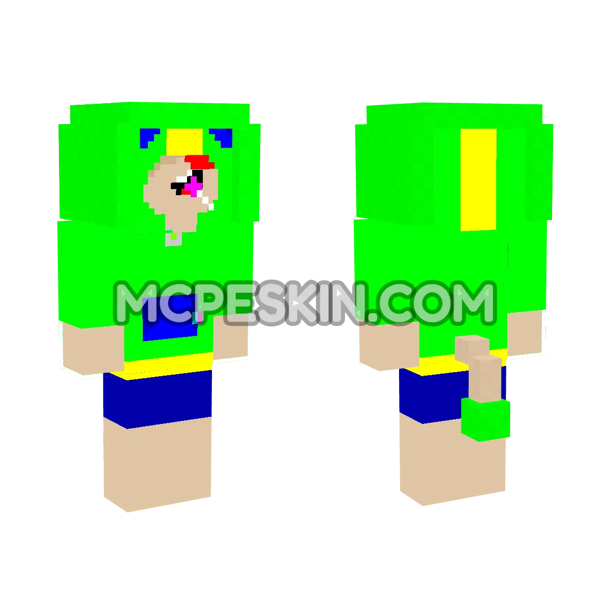 Lion 16 4D Minecraft Bedrock skin
