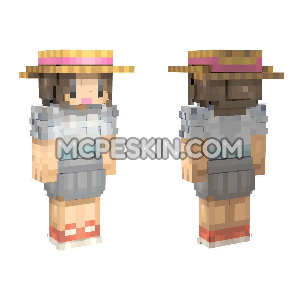 Lisa 4D Minecraft Bedrock skin