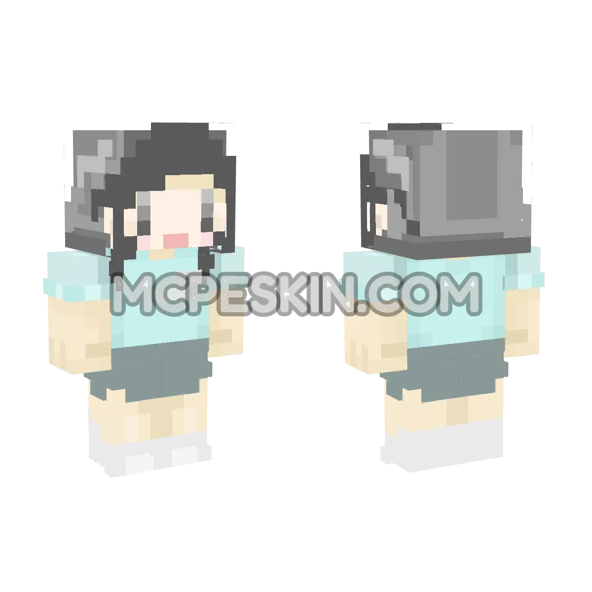 Little Girls Dreamventures: Ichigo 4D Minecraft Bedrock skin
