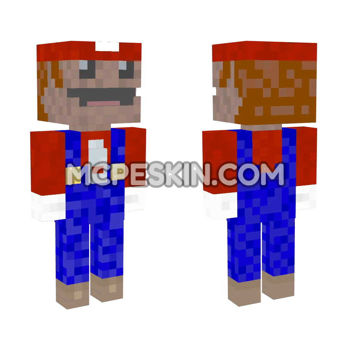 LittleBigPlanet: Mario Sackboy 4D Minecraft Bedrock skin