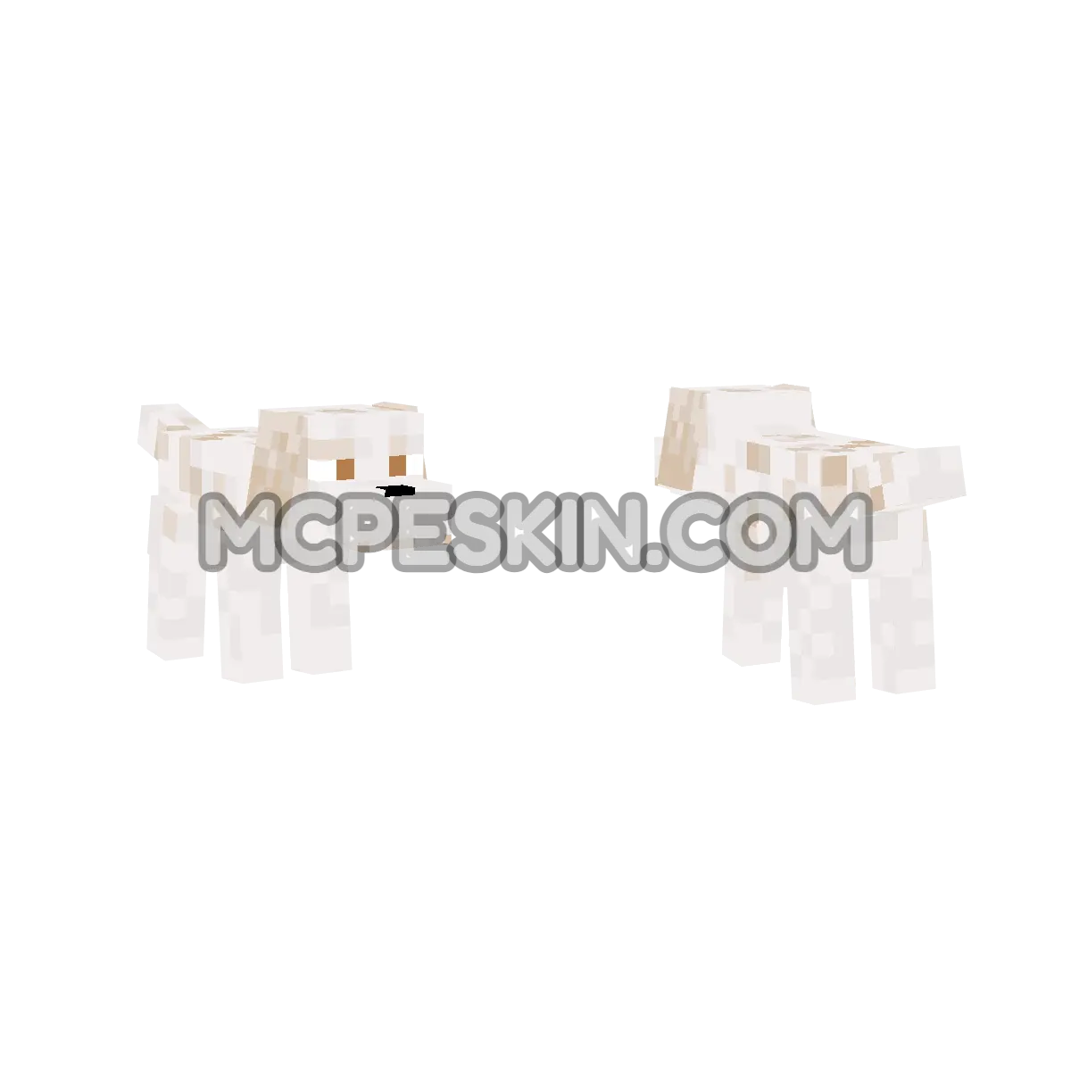 Luna 4D Minecraft Bedrock skin