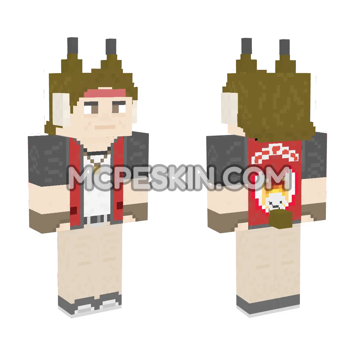 Lynx 11 4D Minecraft Bedrock skin