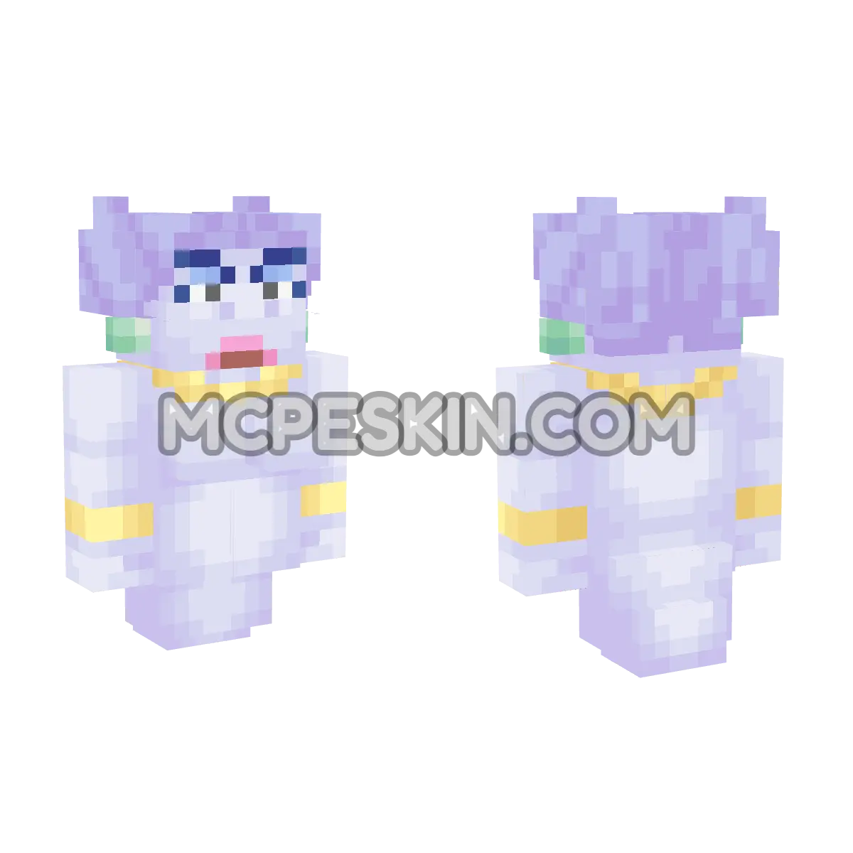 Madame Flurrie 4D Minecraft Bedrock skin